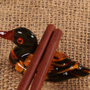 Duck wooden chopsticks holder creative decoration chopsticks pillow dish rac Gw