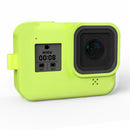 Silicone Case Protective Cover Shell for Gopro Hero 8 Black Camera (Green)