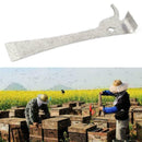 Stainless Steel Polished Bee Hive Hook Scraper Beekeeping-Tools Pry Equipme M8V2