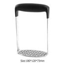 Manual Potato Mud Masher Stainless Steel Vegetable Fruits Kitchen Accessory