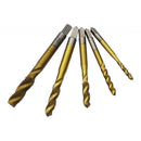 5pc/Set M3-M8 High  6542 Steel Screw Thread Metric Spiral Tap Drill Bit