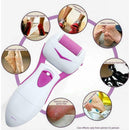 Electric Calluses Remover Foot File Hard Skin Remove Foot Pedicure Tool Blue