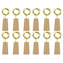 12PCS Cork Shaped LED Night Light Star Light Wine Bottle Lamp For Party Decor