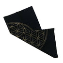 Altar Tarot Cloth, The Flower of Life Crystal Lattice Astrology Tarot Cards