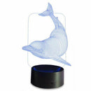 Kids Night Light Animal Dolphin 7 Colors Change with Remote Control Gifts f