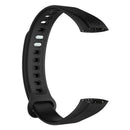 Silicone Wristwatch Band Strap for Huawei Honor 3 Smart Bracelet(Black)