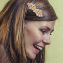 3pcs Butterfly Rhinestone Hair Clip DIY Crystal Bowknot Barrettes (Style 6) SN9F