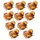 10x Hair Claw Clips Grip Thick Hair Jaw Folding Clip for Women Ladies 3.5cm