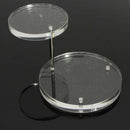 Acrylic Jewelry Necklace Rings Display Boxes Shop Organizer Jewelry Stand (