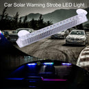 21cm 16 LED Car Solar Driving Warning Light Anti-theft Emergency Flashing Strobe