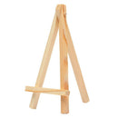 50 Pcs Mini Wooden Table Easel Desktop Name Card Picture Stand Display Ease