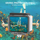 For GoPro Hero 8 Diving Waterproof Housing Shell PC Hard Protective Cage Case