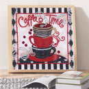 5D Diy Diamond Embroidery Coffee Cup Pattern Cross Stitch Diy Diamond Paint U7Y8