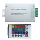 RGB LED Light String Dimmer RF Wireless Remote Controller Aluminum 28 Key 1 K5T1