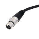 0.5M Microphone Lead Mic Cable XLR Lead Balanced Male to Female Plugs