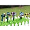 Lifelike Solar Powered Dancing Birds Stakes Photo Props Lawn Decoration