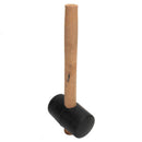 Lightweight Double Faced Mallet Wooden Shaft Handle Rubber Hammer sdf YZY