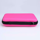 Portable EVA Hard Case Bag Pouch for Nintendo 3DS XL LL Protector (Pink)