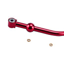 Shifter Bushing kit Double Bend Short Throw Shifter stainless steel For Car Red