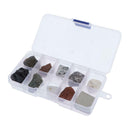 10pcs Rock Mineral Stone Collection Educational Geology Science Specimens
