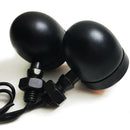 3X(4Pcs Black Motorcycle Turn Signal Indicator Lamp Light Moto Blinker Ligh