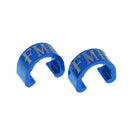 10Pcs Universal Mountain Bike Cabe C-Clip Buckles Housing Hose Guides Blue