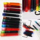12pcs/set Multi-color Ink Cartridges Refill Fountain Plastic Universal Pen J5A2