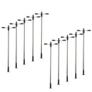 10 MODELS LED LIGHTING POST TRAIN METAL LAMP GARDEN PARK STREET