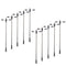 10 MODELS LED LIGHTING POST TRAIN METAL LAMP GARDEN PARK STREET