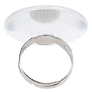 Crystal Glass Ring Glue Holder Individual Eyelash Extension Glue Pallet Adhes BX