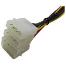 Mini SAS 36P SFF8087 to 4 X SFF 8482 29P SAS with Power Red Cable 1M