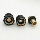 2 Pairs Tap Adapter Universal Garden Hose Quick Connect Set Thread Sprayer FKL