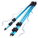 120Cm Telescopic Fishing Triple-cornered Bracket Aluminum Alloy Fishing Rod