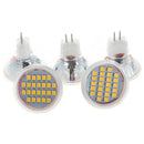 5 x MR11 24 3528 SMD LED Lamp Spot Light Lamp Bulbs Warm White 12V A2G8