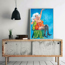 5D DIY Full Drill Diamond Painting Happy Women Cross Stitch Embroidery Kits