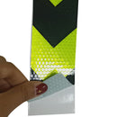 5x300cm Arrow Reflective Tape Car Motorcycle Stickers Safety Warning Mark Tape