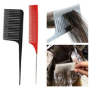 Professional Fine&Wide Weaving Highlight Foiling Hair Combs for Salon Dyeing