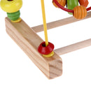 Wooden Toys Baby Math Toys Colorful Mini Around Beads Wire Maze Educational