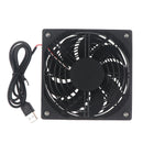 Router fan DIY PC Cooler TV Box Wireless Cooling  5V USB power 120mm fanB Bj