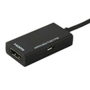1X(Micro Usb To Hdmi Adapter Converter Cable For Smart Phones Tablets 12Cm