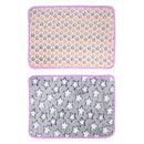 Dog Kennel Pad Washable Mat Warm Breathable Comfortable Dog Bed for Crate L