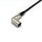 1ft XLR Female to Right Angle Male Microphone Audio Extension Cable