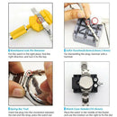 147PCS Watch Repair Kit Professional Spring Bar Tool Set, Case Opener Watch