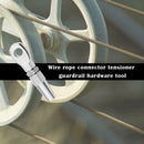 Stainless Steel Wire Rope Connector Guardrail Hardware DIY Fitting Rigging