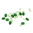 10pcs Oval Weights Pure Lead Split Sinkers Drop Shot Sea Fishing Tackle 1g
