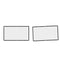 2pcs Foldable 16:9 Projection Screen Home Theater Movie
