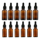 12pcs 30ML 20ML Durable & Refillable Bottles For Essential Oils Liquid