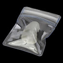 50pc 6x4cm ziplock bags clear poly bag reclosable plastic small baggies N6Y6