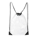 Clear Drawstring Bag Waterproof Stadium Drawstring Backpack