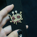 Monster Pin Fsm Enamel Pin Ramen Funny Flair Brooch Denim Jeans Shirt Coat  E2E5